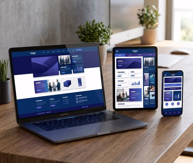 Software development workspace with code editor and modern tools