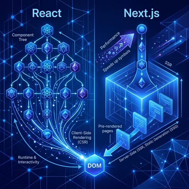 Software development workspace with code editor and modern tools