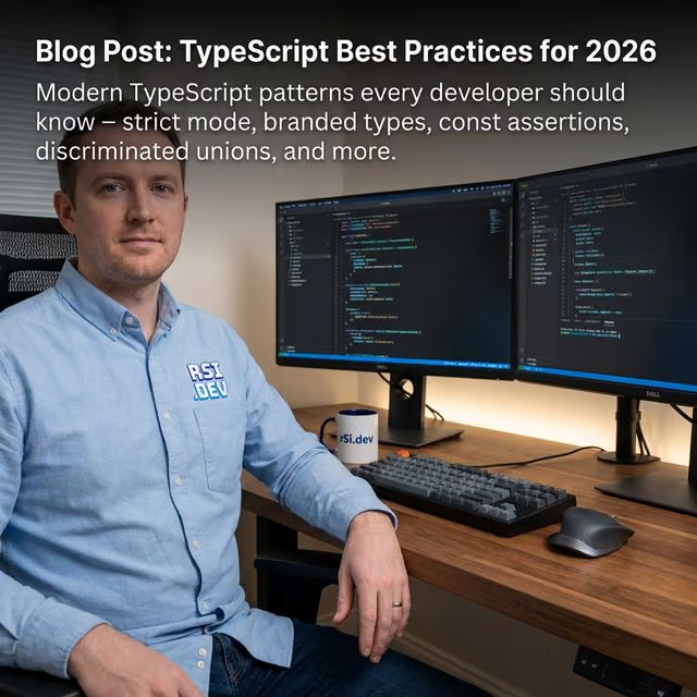 Software development workspace with code editor and modern tools